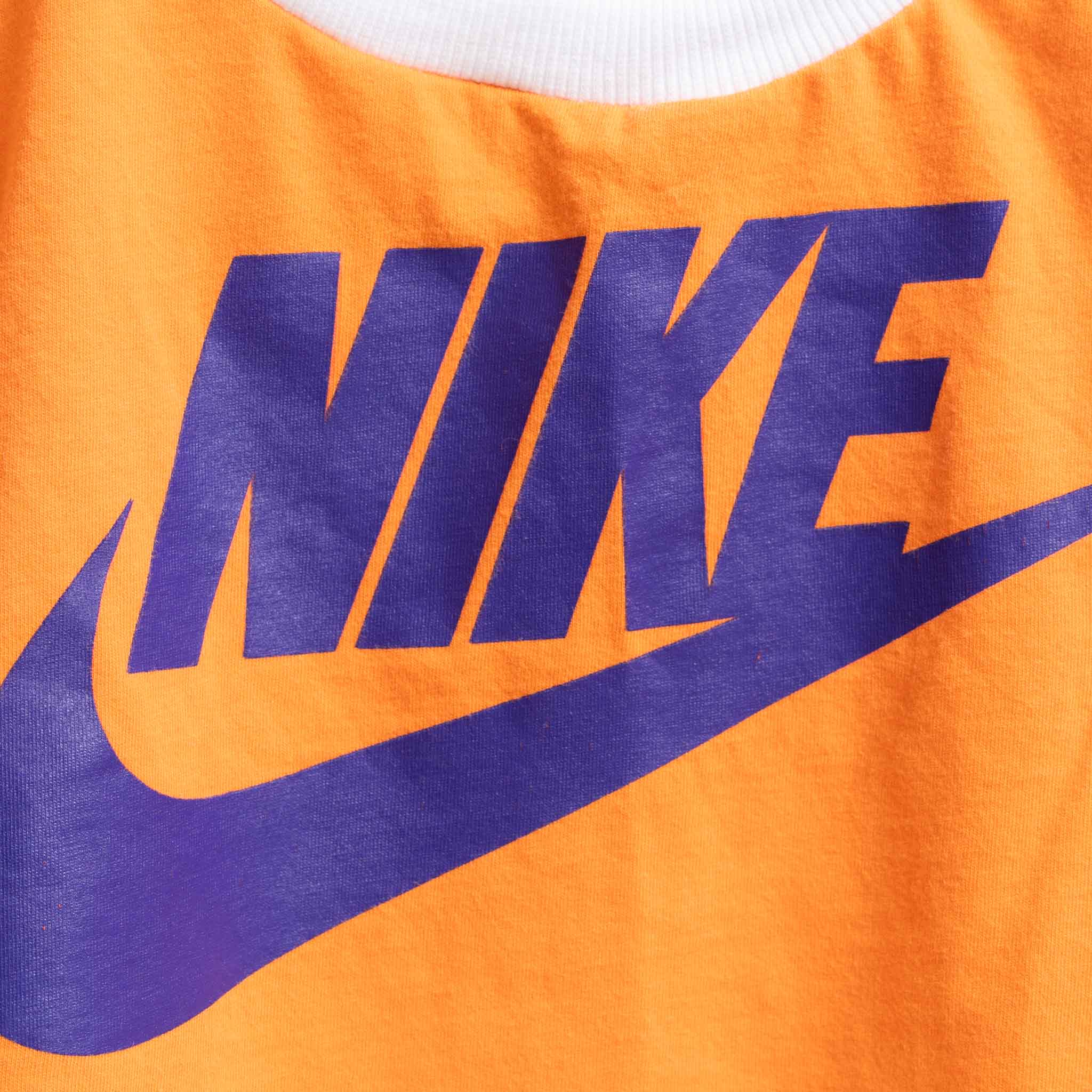 Two-Piece Set - Orange Nike Swoosh