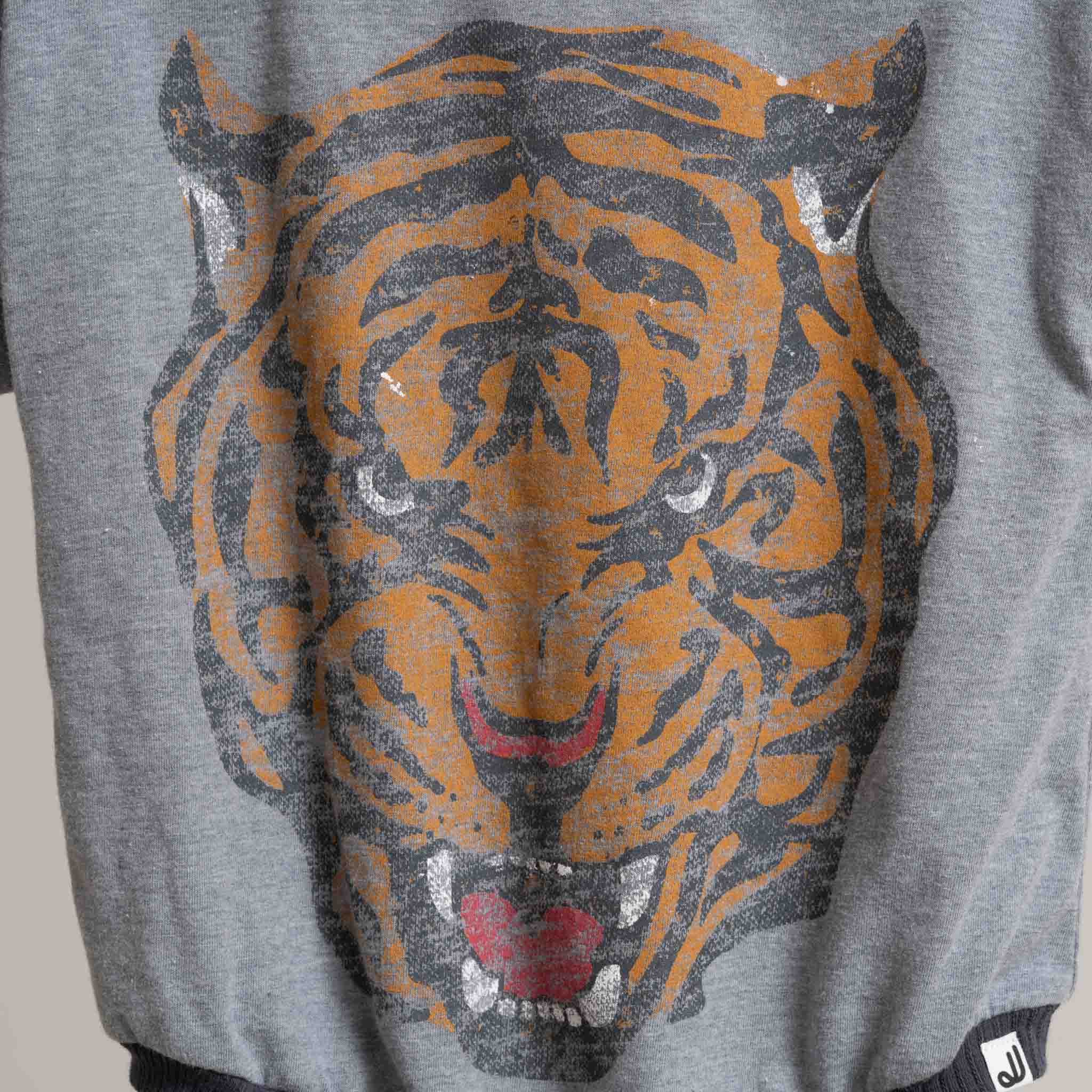 Short Sleeve Romper - Tiger