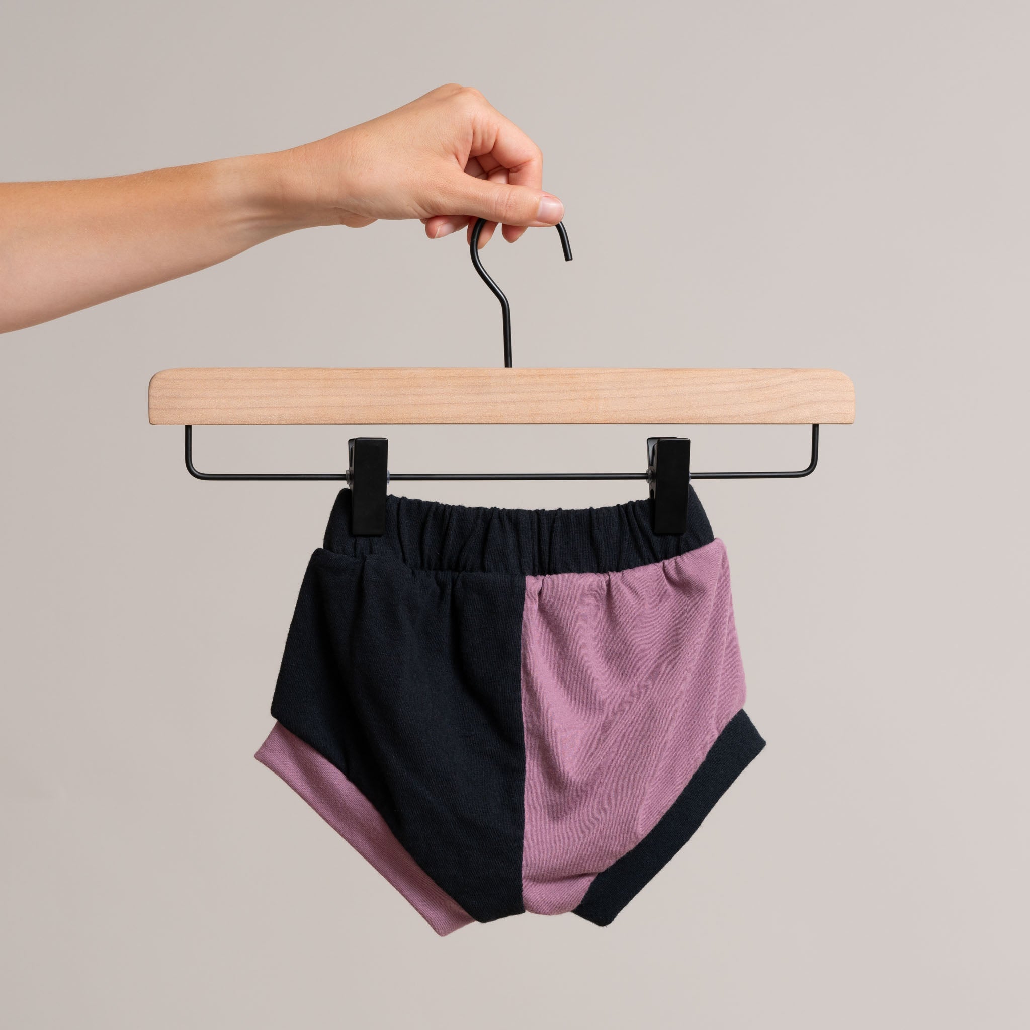 Classic Shorties - Purple & Black