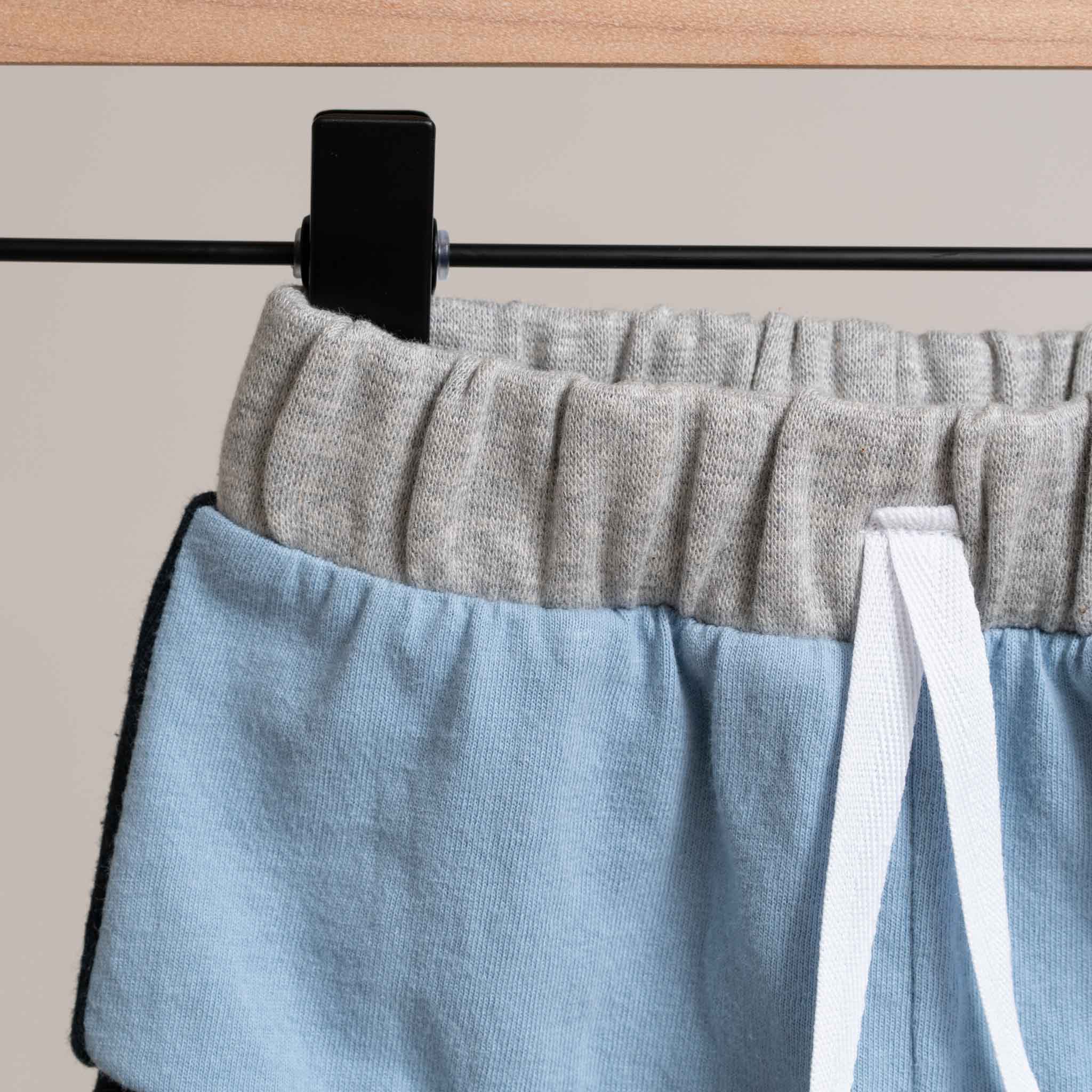 Classic Shorties - Grey & Blue & Navy