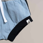 Classic Shorties - Grey & Blue & Navy